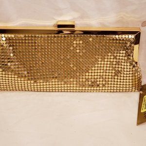 Vintage La Regale Gold Mesh Evening Clutch